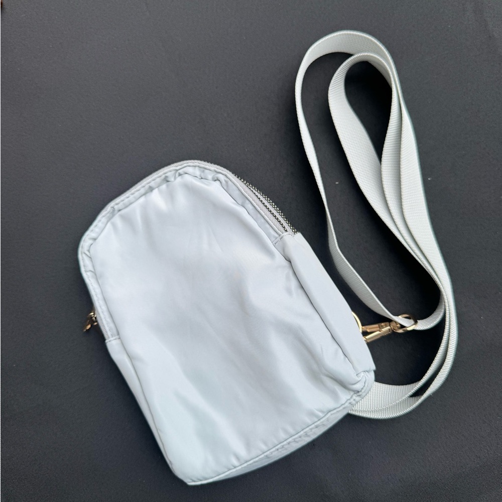 Elegant Light Blue Crossbody Bag